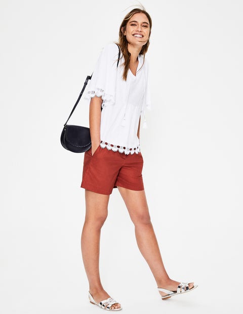 Ayla Jersey Top - White Ayla Jersey Top - White