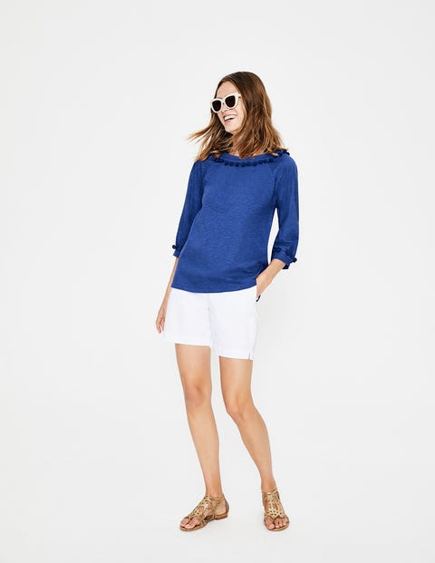 Rosemary Jersey Top - Cobalt Rosemary Jersey Top - Cobalt