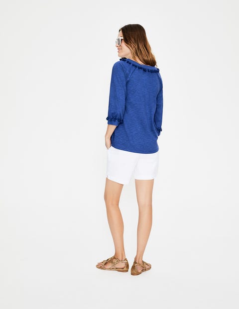 Rosemary Jersey Top - Cobalt Rosemary Jersey Top - Cobalt