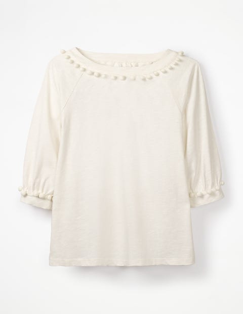 Rosemary Jersey Top - Ivory Rosemary Jersey Top - Ivory