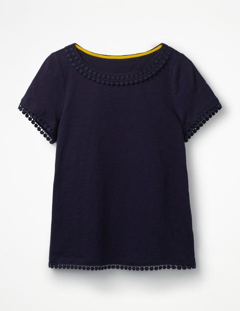 Thelma Jersey T-Shirt - Navy Thelma Jersey T-Shirt - Navy