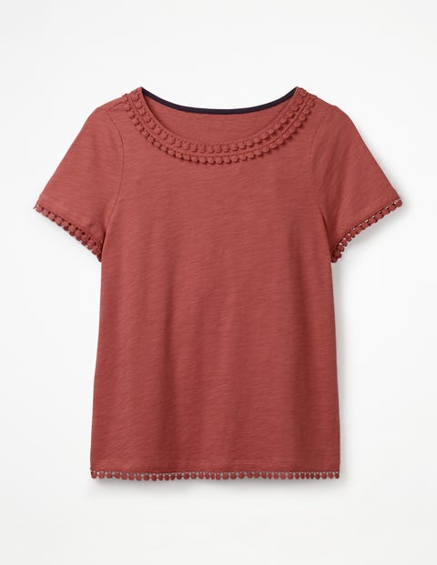 Thelma Jersey T-Shirt - Rouge Thelma Jersey T-Shirt - Rouge