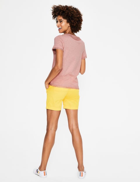 Thelma Jersey T-Shirt - Chalky Pink Thelma Jersey T-Shirt - Chalky Pink