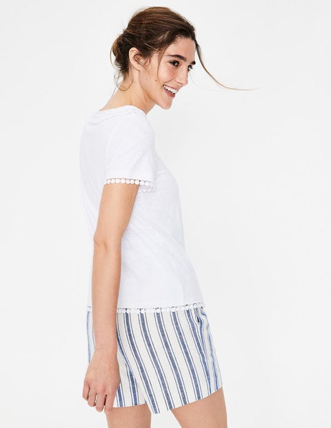 Thelma Jersey T-Shirt - White Thelma Jersey T-Shirt - White