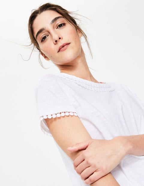 Thelma Jersey T-Shirt - White Thelma Jersey T-Shirt - White