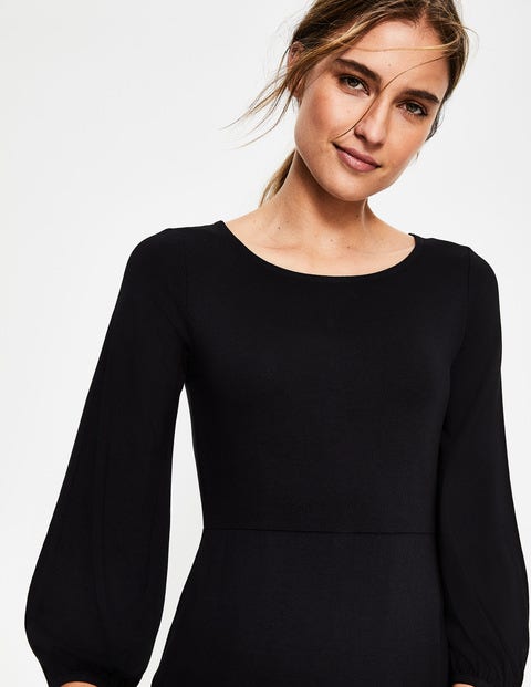 Lucie Jersey Tunic - Black Lucie Jersey Tunic - Black