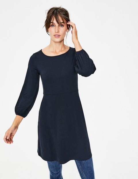 Lucie Jersey Tunic - Navy Lucie Jersey Tunic - Navy