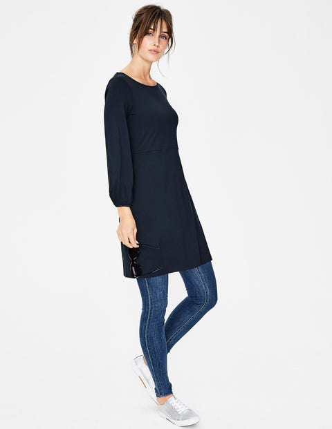 Lucie Jersey Tunic - Navy Lucie Jersey Tunic - Navy