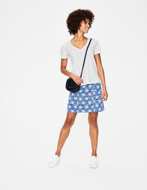 The Cotton V-Neck Tee - White The Cotton V-Neck Tee - White