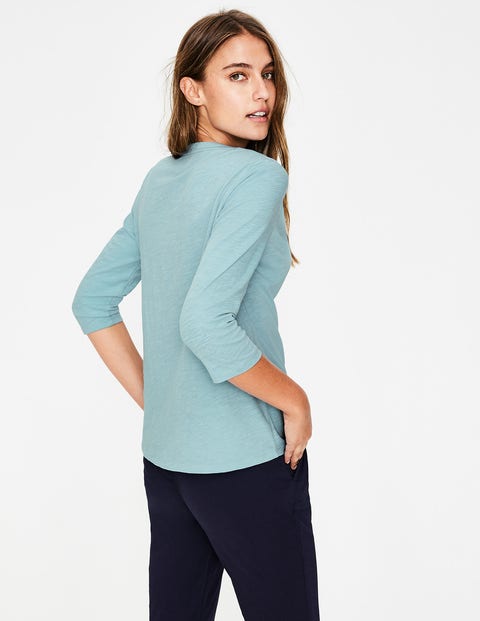 The Cotton Notch Tee - Heron Blue The Cotton Notch Tee - Heron Blue