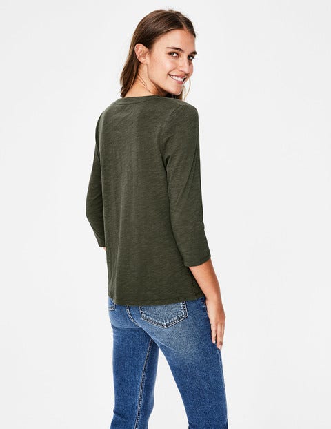 The Cotton Notch Tee - Khaki The Cotton Notch Tee - Khaki