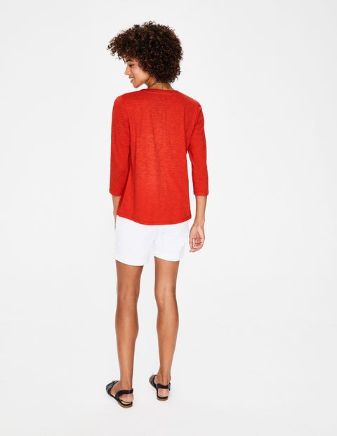 The Cotton Notch Tee - Red Pop The Cotton Notch Tee - Red Pop