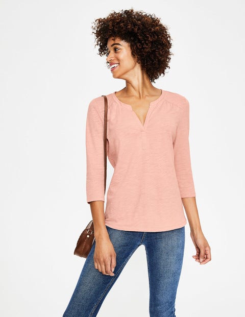 The Cotton Notch Tee - Chalky Pink The Cotton Notch Tee - Chalky Pink