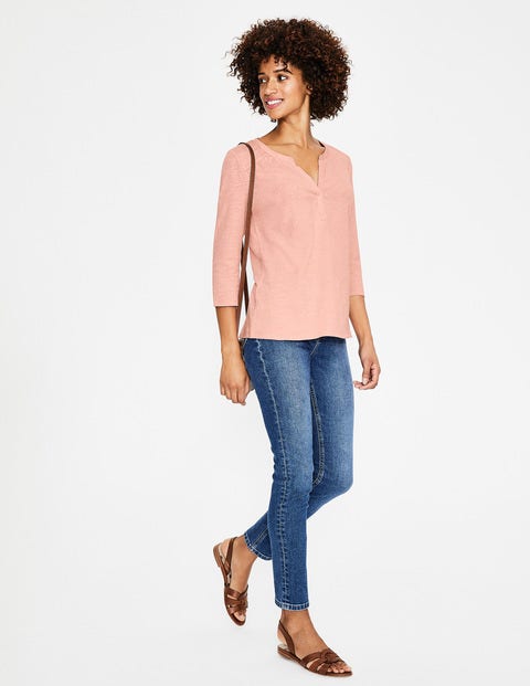 The Cotton Notch Tee - Chalky Pink The Cotton Notch Tee - Chalky Pink