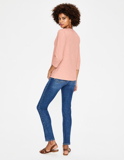 The Cotton Notch Tee - Chalky Pink The Cotton Notch Tee - Chalky Pink