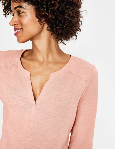 The Cotton Notch Tee - Chalky Pink The Cotton Notch Tee - Chalky Pink