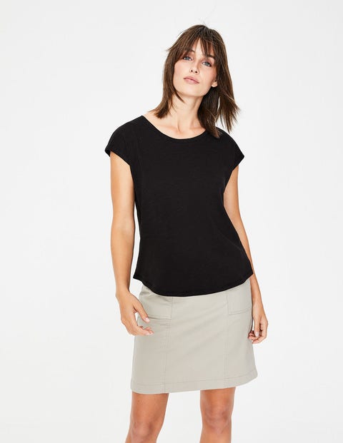 The Cotton Tee - Black The Cotton Tee - Black