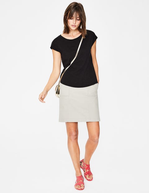 The Cotton Tee - Black The Cotton Tee - Black