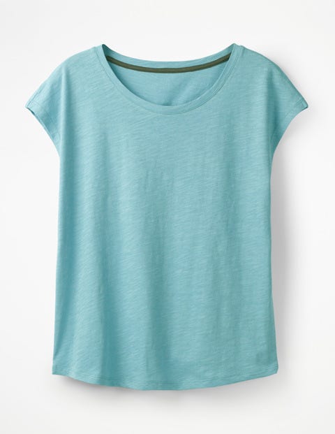 The Cotton Tee - Heron Blue The Cotton Tee - Heron Blue