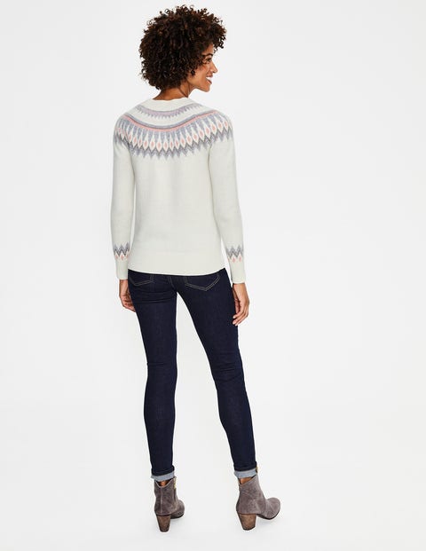 Agnes Fair Isle Sweater - Ivory Agnes Fair Isle Sweater - Ivory