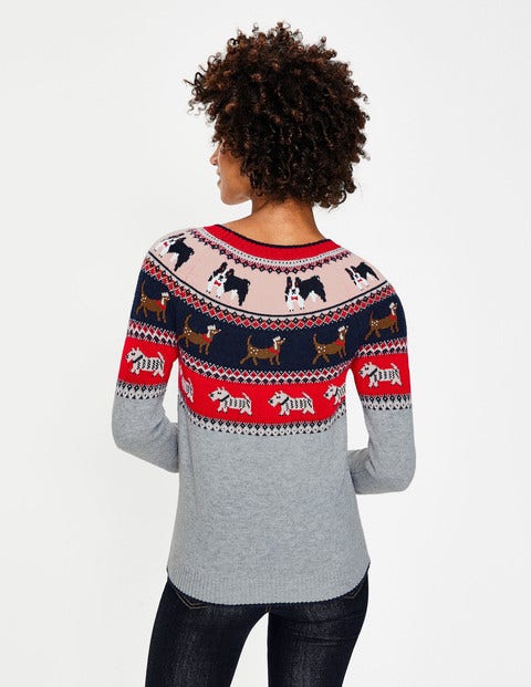 Christmas Fair Isle Jumper - Dog Fair Isle Christmas Fair Isle Jumper - Dog Fair Isle