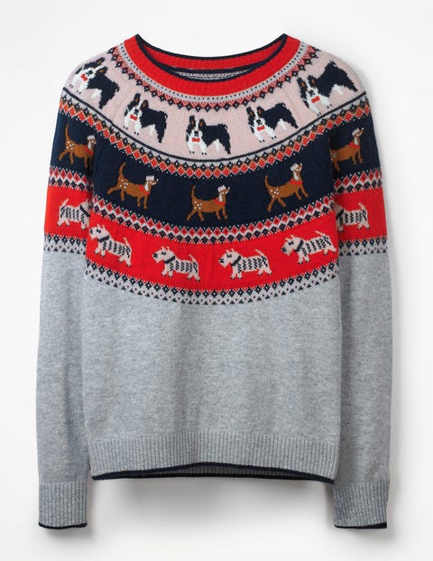 Christmas Fair Isle Jumper - Dog Fair Isle Christmas Fair Isle Jumper - Dog Fair Isle