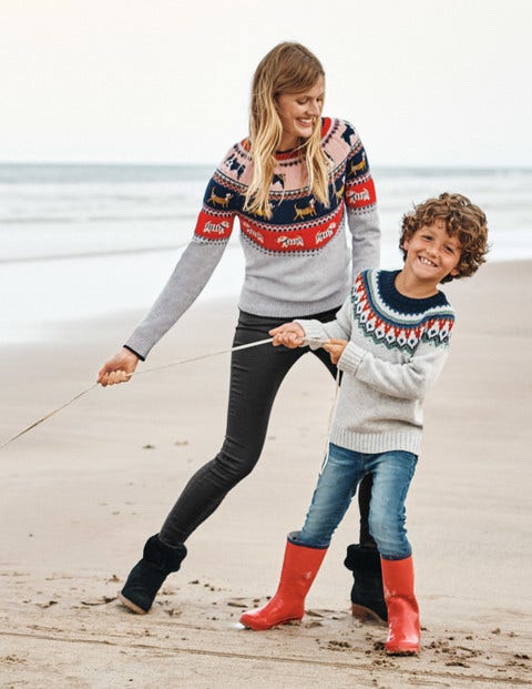 Christmas Fair Isle Jumper - Dog Fair Isle Christmas Fair Isle Jumper - Dog Fair Isle