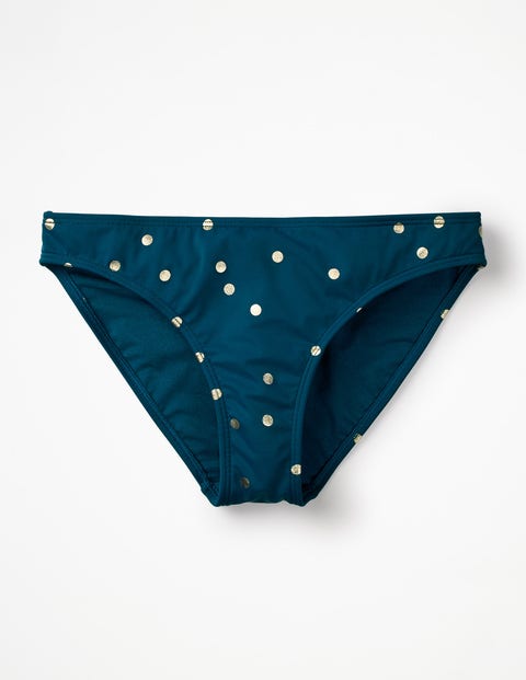 Mix & Match Bikini Bottoms - Gold Foil Spot Mix & Match Bikini Bottoms - Gold Foil Spot