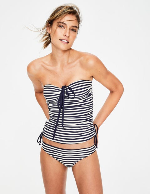Mix & Match Bikini Bottoms - Navy/Ivory Stripe Mix & Match Bikini Bottoms - Navy/Ivory Stripe