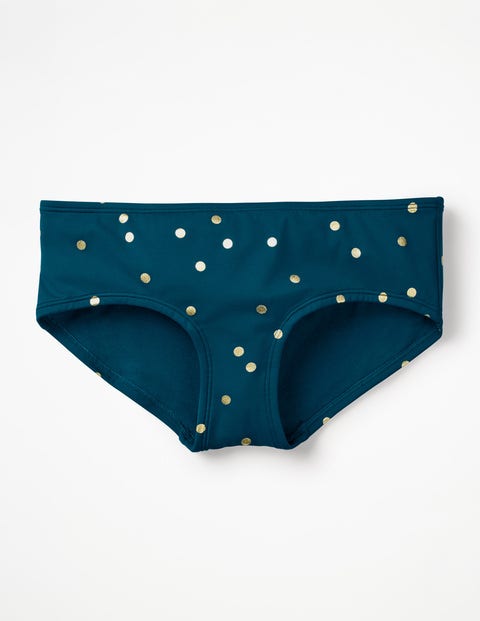 Bikini Shorts - Gold Foil Spot Bikini Shorts - Gold Foil Spot