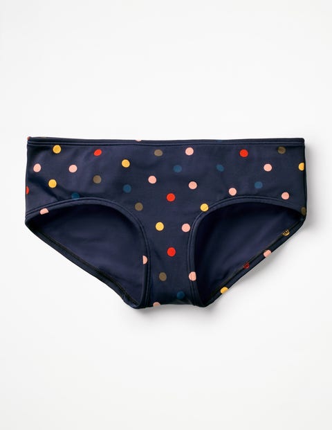 Bikini Shorts - Navy/Multi Spot Bikini Shorts - Navy/Multi Spot
