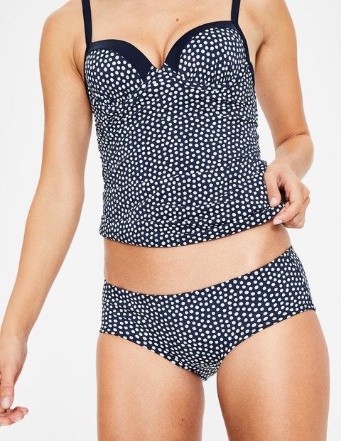Short De Bikini - Pois bleu marine/ivoire Short De Bikini - Pois bleu marine/ivoire