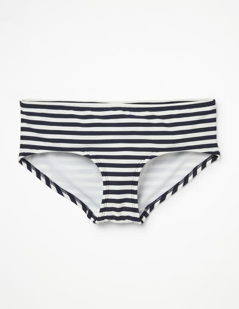 Mix & Match Bikini Shorts - Navy/ Ivory Stripe Mix & Match Bikini Shorts - Navy/ Ivory Stripe