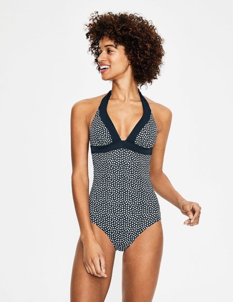 Formentera Swimsuit - Navy/Ivory Spot Formentera Swimsuit - Navy/Ivory Spot