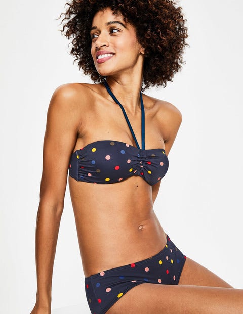 Sardinia Bikini Top - Navy/Multi Spot Sardinia Bikini Top - Navy/Multi Spot
