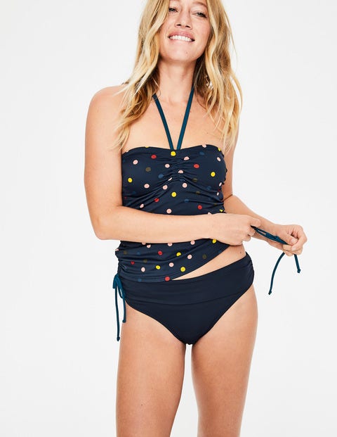 Sardinia Tankini Top - Navy/Multi Spot Sardinia Tankini Top - Navy/Multi Spot