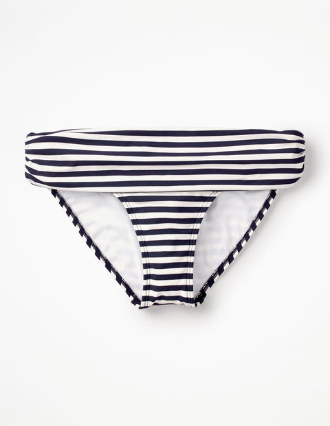 Eze Fold Over Bottoms - Ink/Cream Stripe Eze Fold Over Bottoms - Ink/Cream Stripe