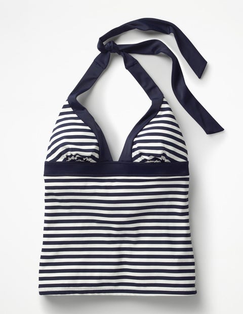 Formentera Tankinioberteil - Navy/Naturweiß, Gestreift Formentera Tankinioberteil - Navy/Naturweiß, Gestreift