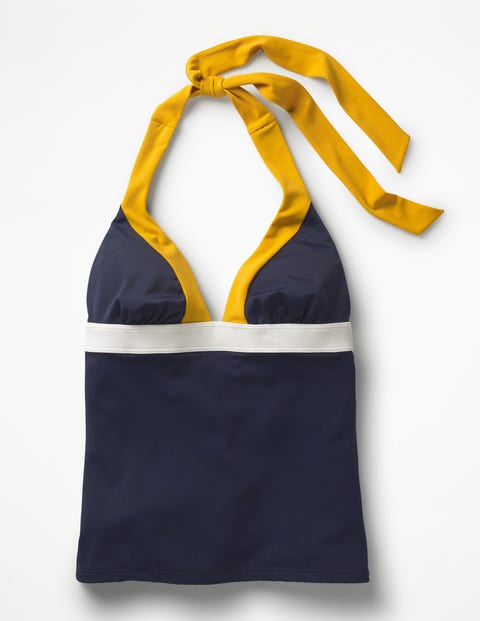 Formentera Tankini Top - Yellow Colourblock Formentera Tankini Top - Yellow Colourblock