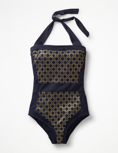 Santorini Swimsuit - Navy Santorini Swimsuit - Navy