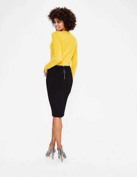 Hampshire Ponte Skirt - Black Hampshire Ponte Skirt - Black