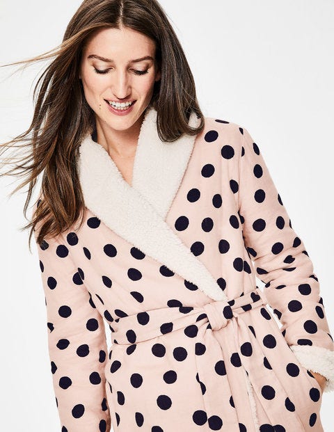 Cosy Dressing Gown - Milkshake Spot Cosy Dressing Gown - Milkshake Spot