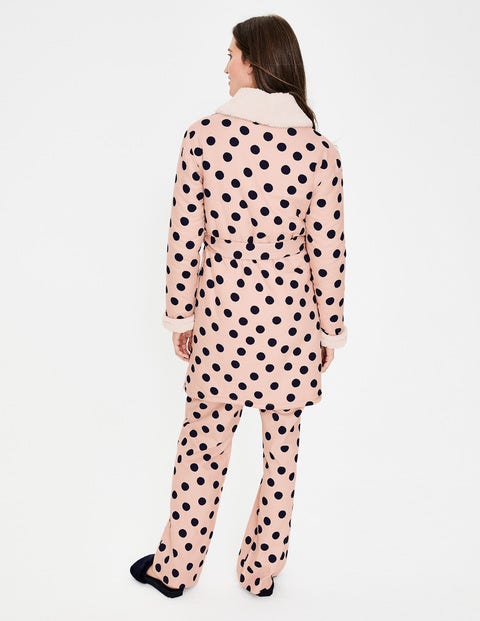 Cosy Dressing Gown - Milkshake Spot Cosy Dressing Gown - Milkshake Spot