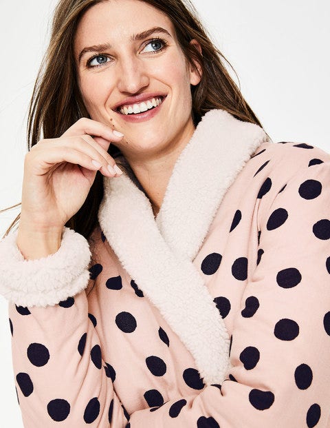 Cosy Dressing Gown - Milkshake Spot Cosy Dressing Gown - Milkshake Spot