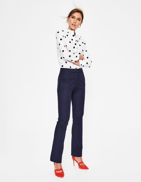 Richmond Bootcut Trousers - Navy Richmond Bootcut Trousers - Navy