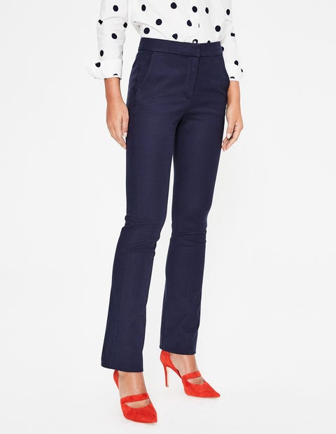 Richmond Bootcut Trousers - Navy Richmond Bootcut Trousers - Navy