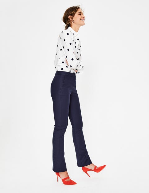 Richmond Bootcut Trousers - Navy Richmond Bootcut Trousers - Navy