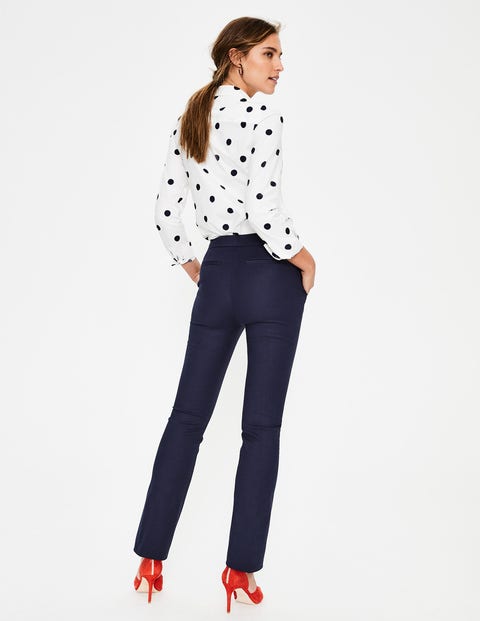Richmond Bootcut Trousers - Navy Richmond Bootcut Trousers - Navy