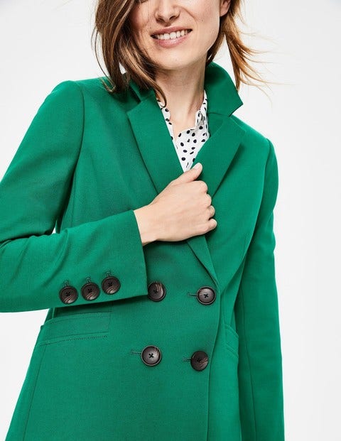 Gabriella Ponte-Blazer - Waldgrün Gabriella Ponte-Blazer - Waldgrün