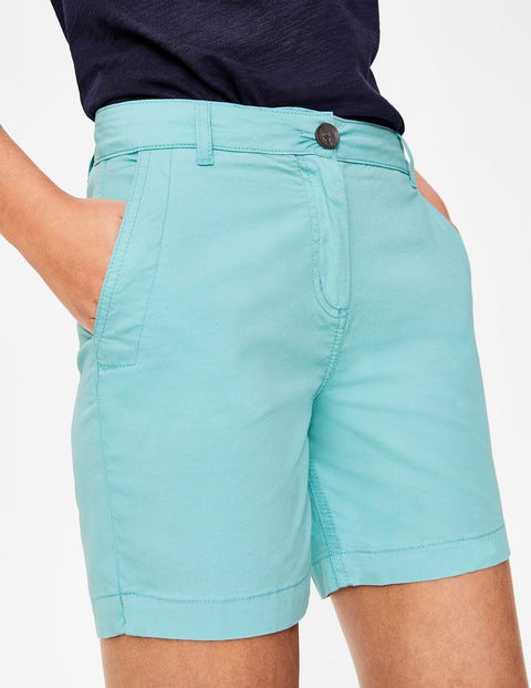 Helena Chino Shorts - Heron Blue Helena Chino Shorts - Heron Blue